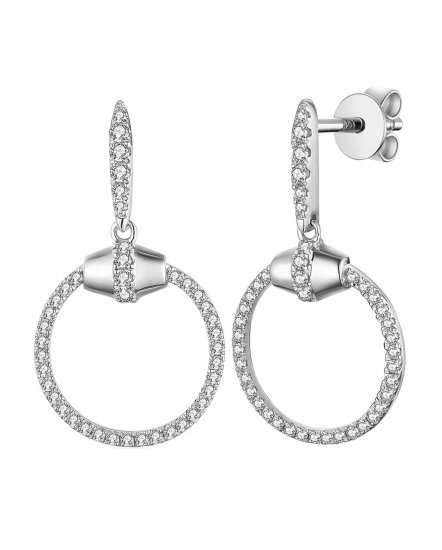 ROUND SHAPE DIAMOND DANGLING (TE1295)